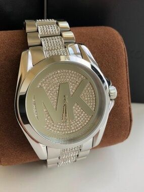 New Michael Kors Silver Watch Mk6486